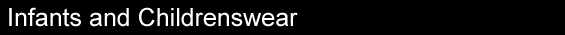 Infants' and Children's Clothing Stores